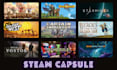 steam capsule art, game key art, steam capsule page, steam capsule banner