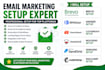 set up brevo setup, aweber, cleverreach, moosend, sendgrid, mailchimp setup