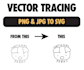 convert logo or image to clean svg vector