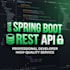 develop secure spring boot backend and rest API for your app
