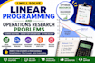 tech operations research linear programming optimization