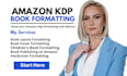 paperback formatting, hardcover formatting, book formatting for amazon kdp