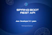 develop a rest API using spring boot