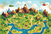 draw a vector map in illustrator