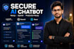 build a secure ai chatbot or saas with openai or claude
