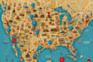create a beautiful campus map illustration