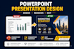 design powerpoint presentation redesign powerpoint presentation, edit pitch deck