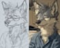 draw a stunning furry character illustration
