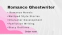 be your romance writer