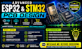 design advanced esp32 stm32 pcb for audio embedded iot and consumer electronics