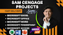 do sam cengage ms word task, microsoft office, excel, access, modules