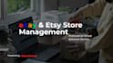 manage your ebay or etsy store and create product listings