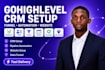 setup gohighlevel funnel, automation and crm setup ghl website, ghl sales funnel