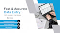 do fast and accurate data entry, copy paste, and excel work