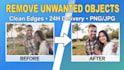 remove object poto editor  remove background