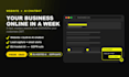 build a business website with an ai chatbot assistant