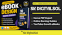 professional canva ebooks and online earning PDF guides