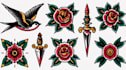 old school tattoo illustrations