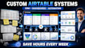 build airtable CRM database dashboard and business systems, softr expert