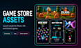 create game store assets for steam ios and android