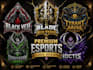 design a custom esports, gaming clan, guild, and streamer logo