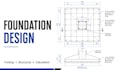 design concrete foundations footing and structural calculations