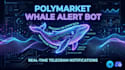 build a polymarket whale tracker and news alert bot for telegram