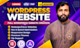 do custom website development as full stack developer,