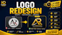 create a modern professional logo redesign for your brand