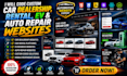 code custom car dealership , rental, ev, and auto repair websites