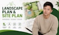 landscape plan, site plan drawing, plot drawing, landscape cad service