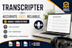 do accurate copy paste and transcript video in hindi and english