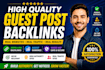 publish guest posts on real traffic websites
