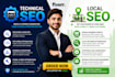 optimize your website with local and technical SEO