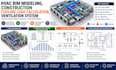 hvac bim modeling, construction cooling load calculation ventilation system