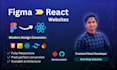 convert figma to react website using HTML CSS tailwind