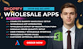 setup and install and integrate professional shopify wholesale, b2b, b2c apps