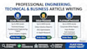 write professional engineering, technical, and business articles