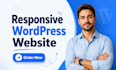 build basic to advance responsive wordpress website design