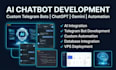 create a telegram bot with admin panel and automation