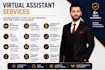 be your virtual assistant for admin support and project management
