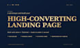 design and build a high converting astro landing page