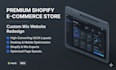 design a premium shopify e commerce store high converting wix website redesign