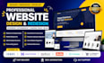 design, redesign, fix, clone ionos hostinger odoo duda godaddy ecommerce website