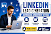do linkedin lead generation, outreach, and appointment setting