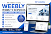 design redesign and create a professional weebly website with SEO