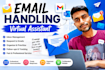 provide email handling and administrative support