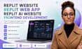 replit website, replit web app, replit ai website, and frontend