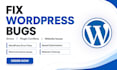 fix wordpress bug fix wordpress error wordpress issues woocommerce fix debugging