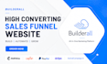 create high converting builderall sales funnel website